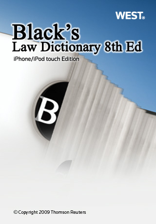 Black’s Law Dictionary 8th Edition iPhone app
