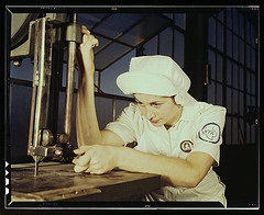 Woman Working In Factory