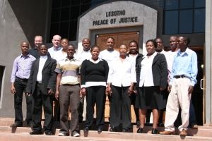 Lesotho scanning team