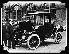 Thomas Edison and car