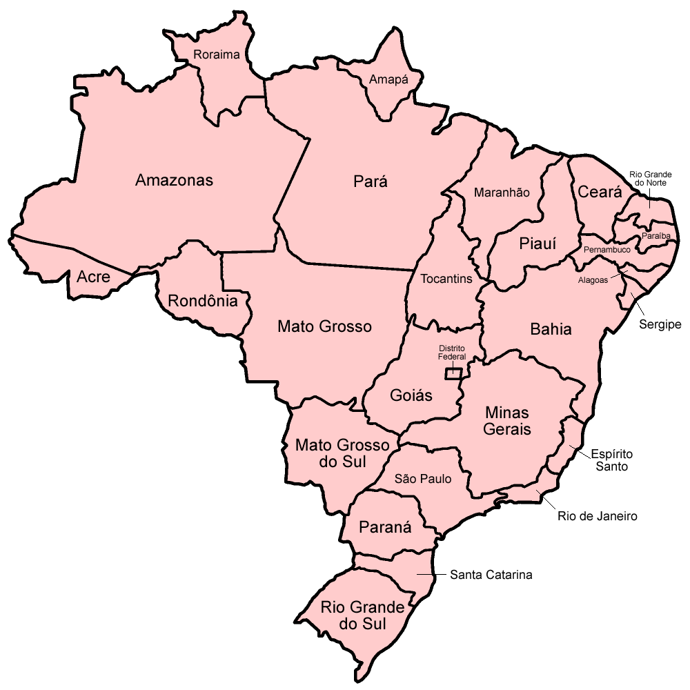 Lista Imagen De Fondo Mapa De Brasil Sin Division Politica Mirada Tensa