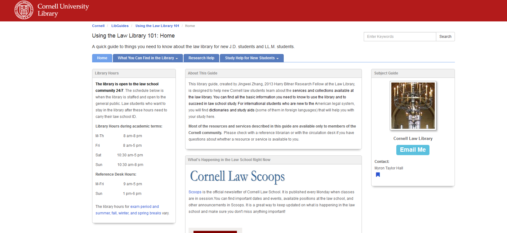 Law Library 101 Infobrief
